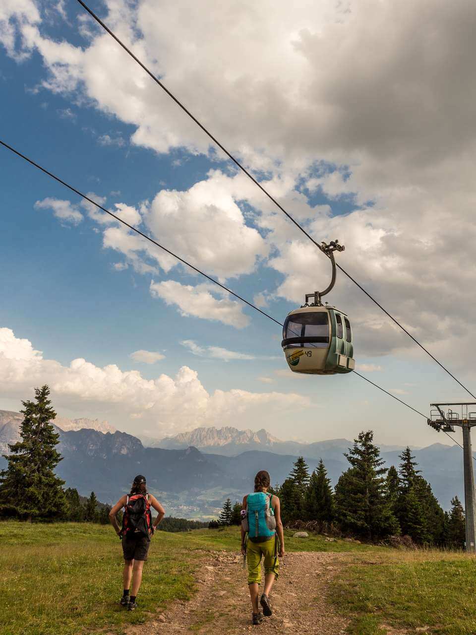 Wandern in naturbelassener Umgebung